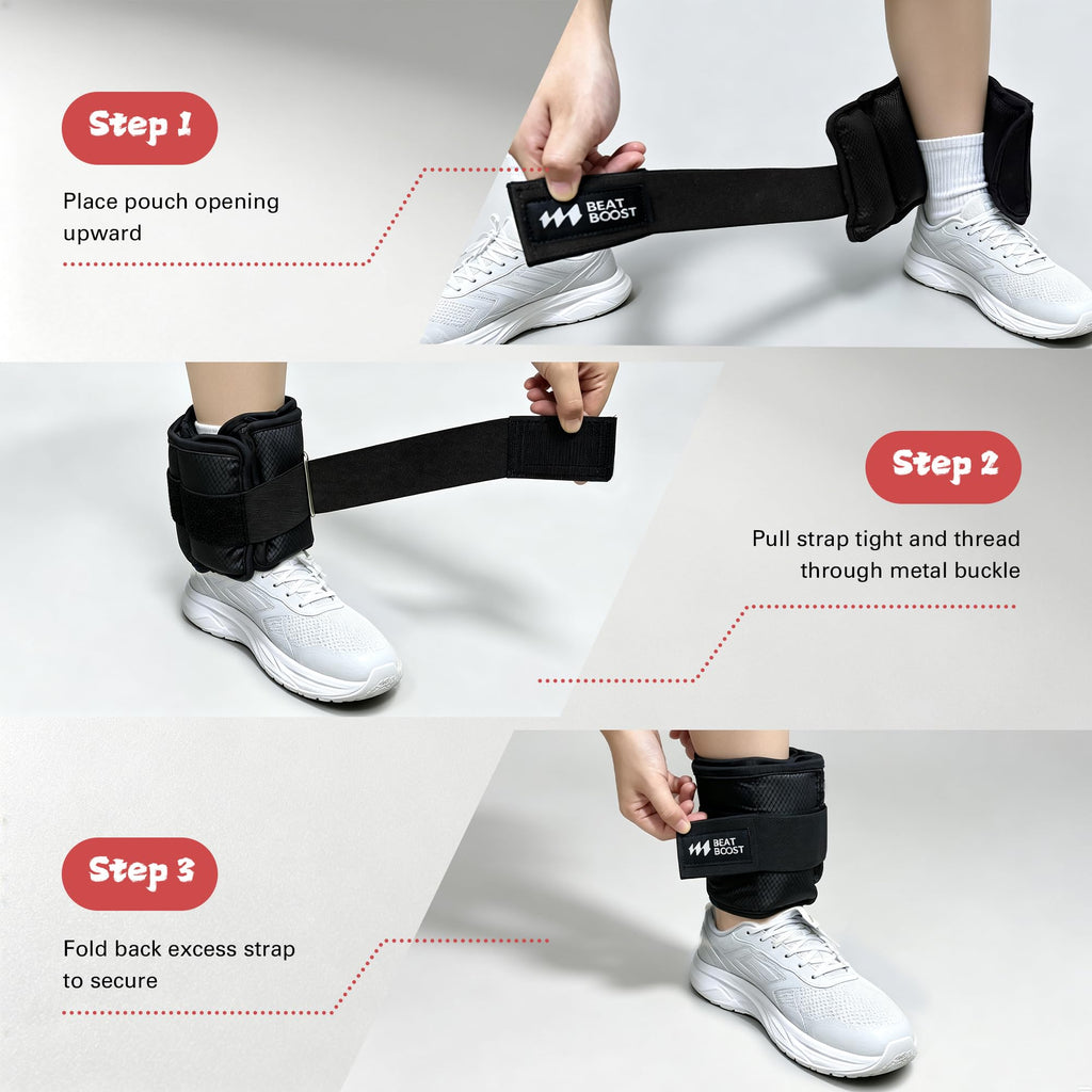 Ankle Weights Adjustable 10lb Q33782