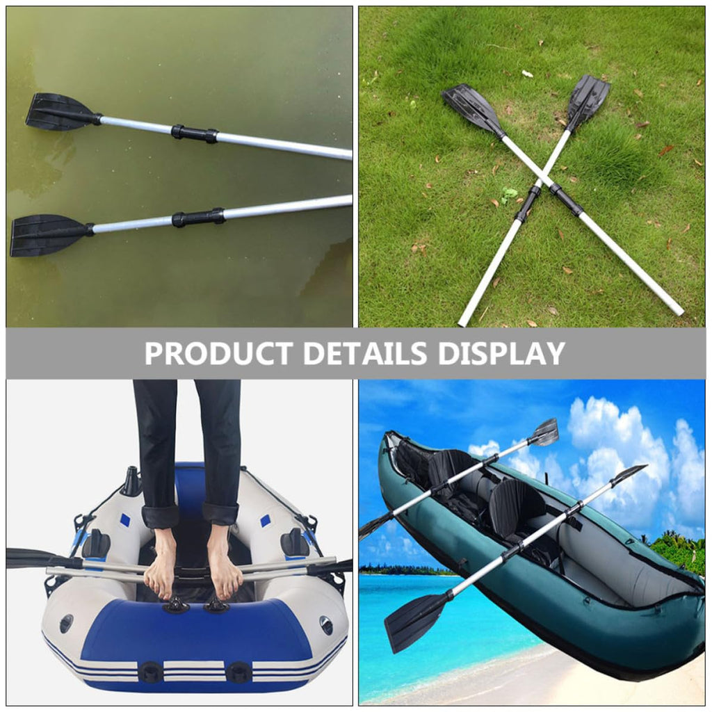 2pcs Adjustable Aluminum Alloy Kayak Paddle Set A76860