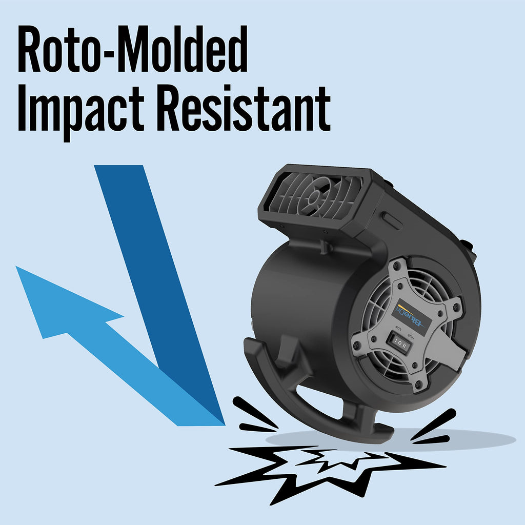 1/8 HP Portable Air Mover Utility Fan Y428208