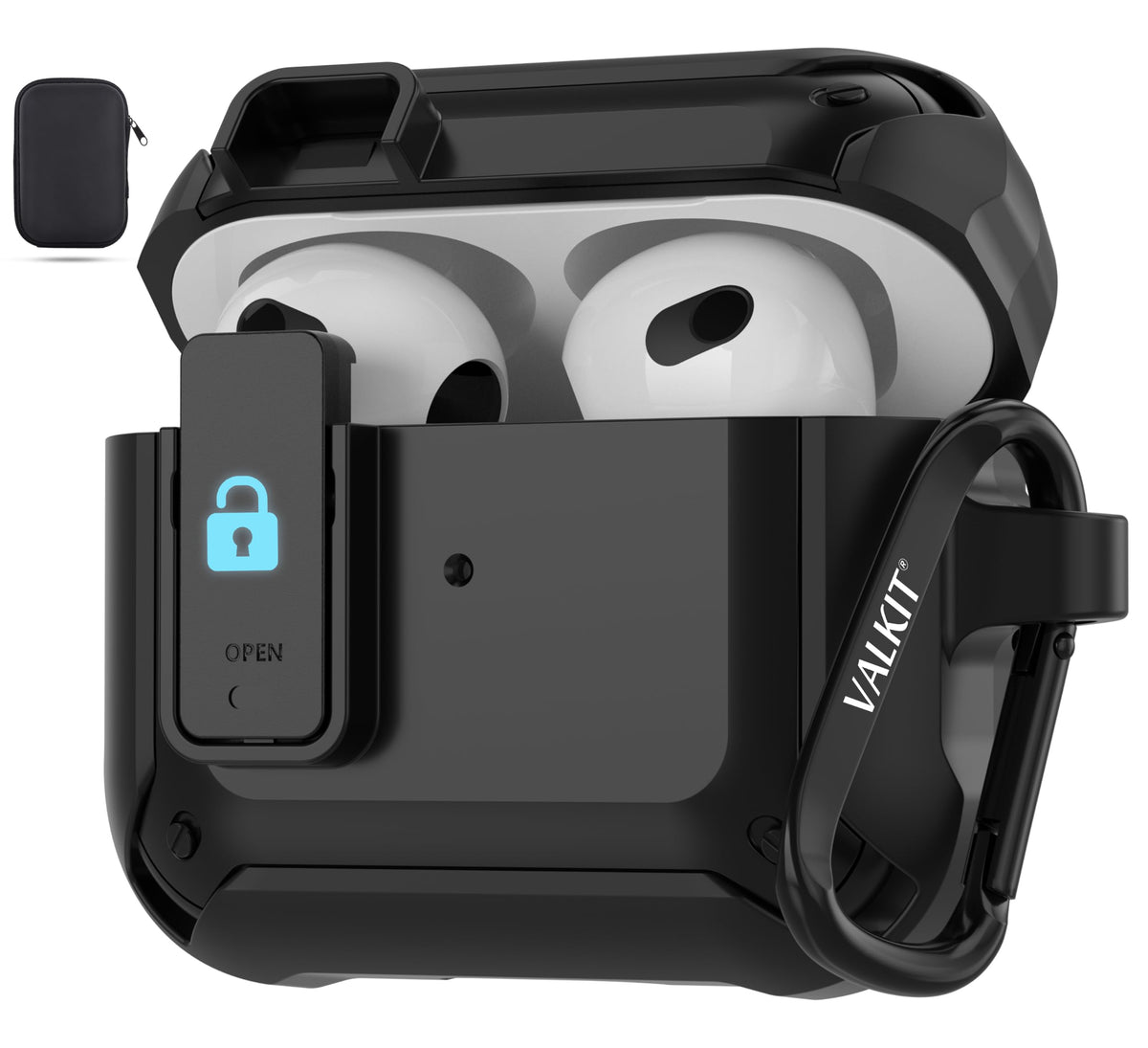 Airpods 3 Case Cover with Magnetic Lock Lid R1373