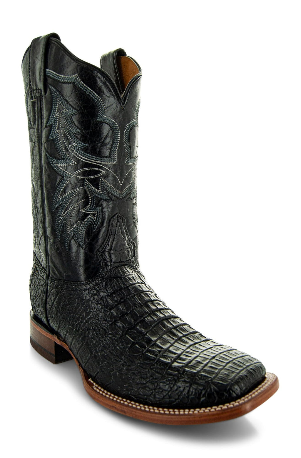Caiman Belly Print Cowboy Boots G4838