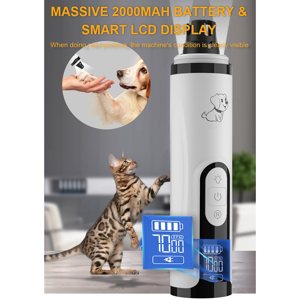 Dog Nail Grinder, 3-Speed, Ultra Quiet U8177