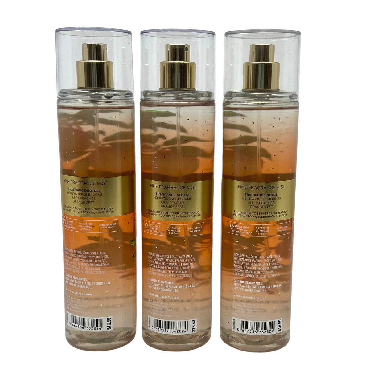 Fine Fragrance Mist 8 oz Value Pack of 3 S2257