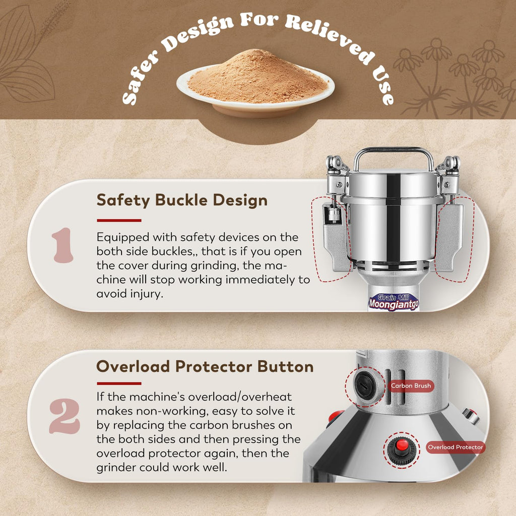 Electric Grain Mill Grinder 150g O779
