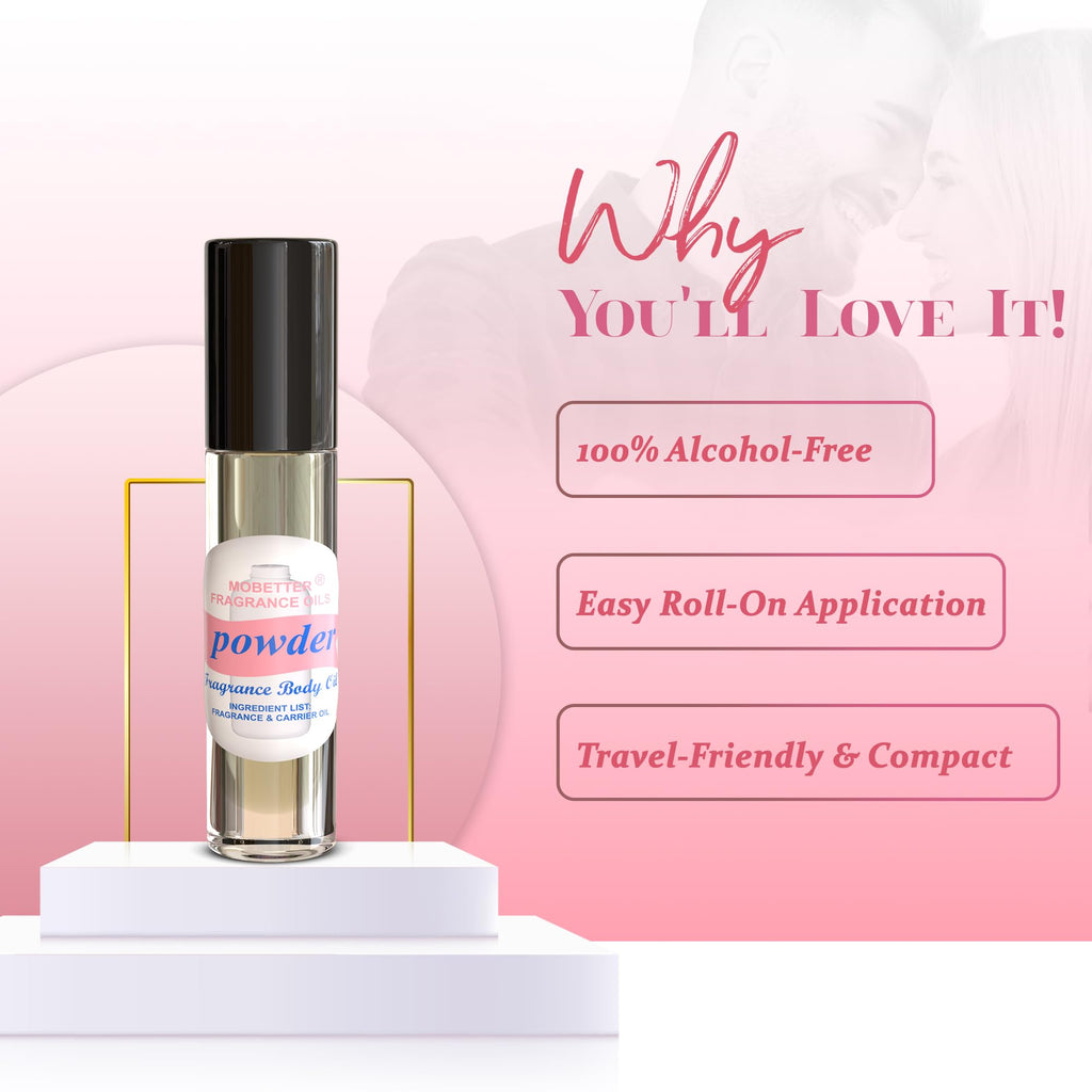 Powder Fresh Scent Body Oil I689