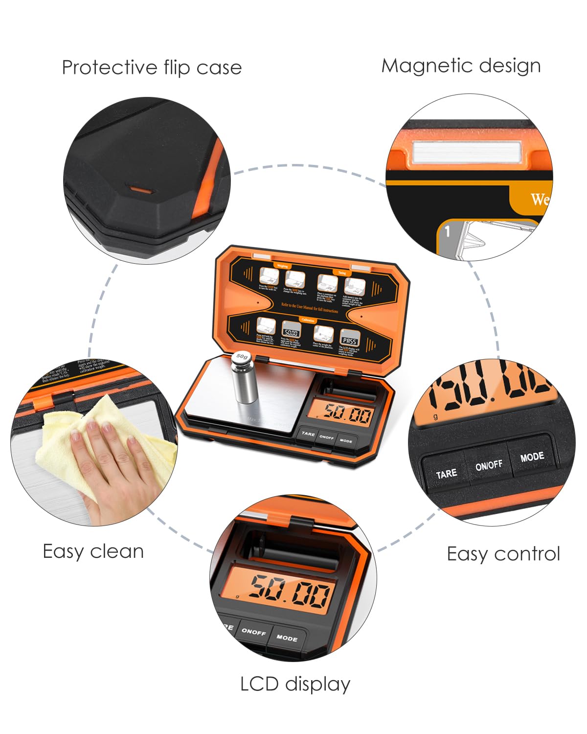 Digital Pocket Scale 500g x 0.01g H992