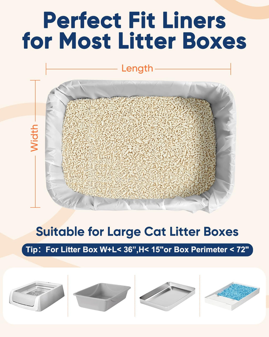 24 Pack Litter Box Liners M945