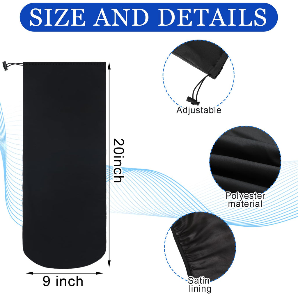 2 Pcs Dreadlock Sleep Cap I690