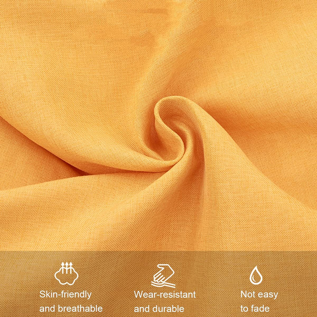 Cotton Linen Bean Bag Chair Cover 90x110cm U70573