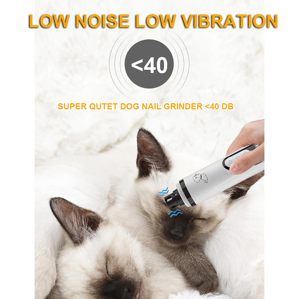 Dog Nail Grinder, 3-Speed, Ultra Quiet U8177