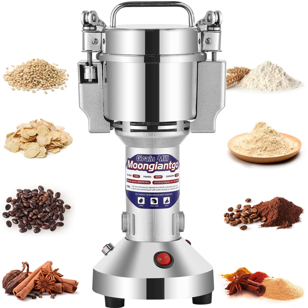 Electric Grain Mill Grinder 150g O779