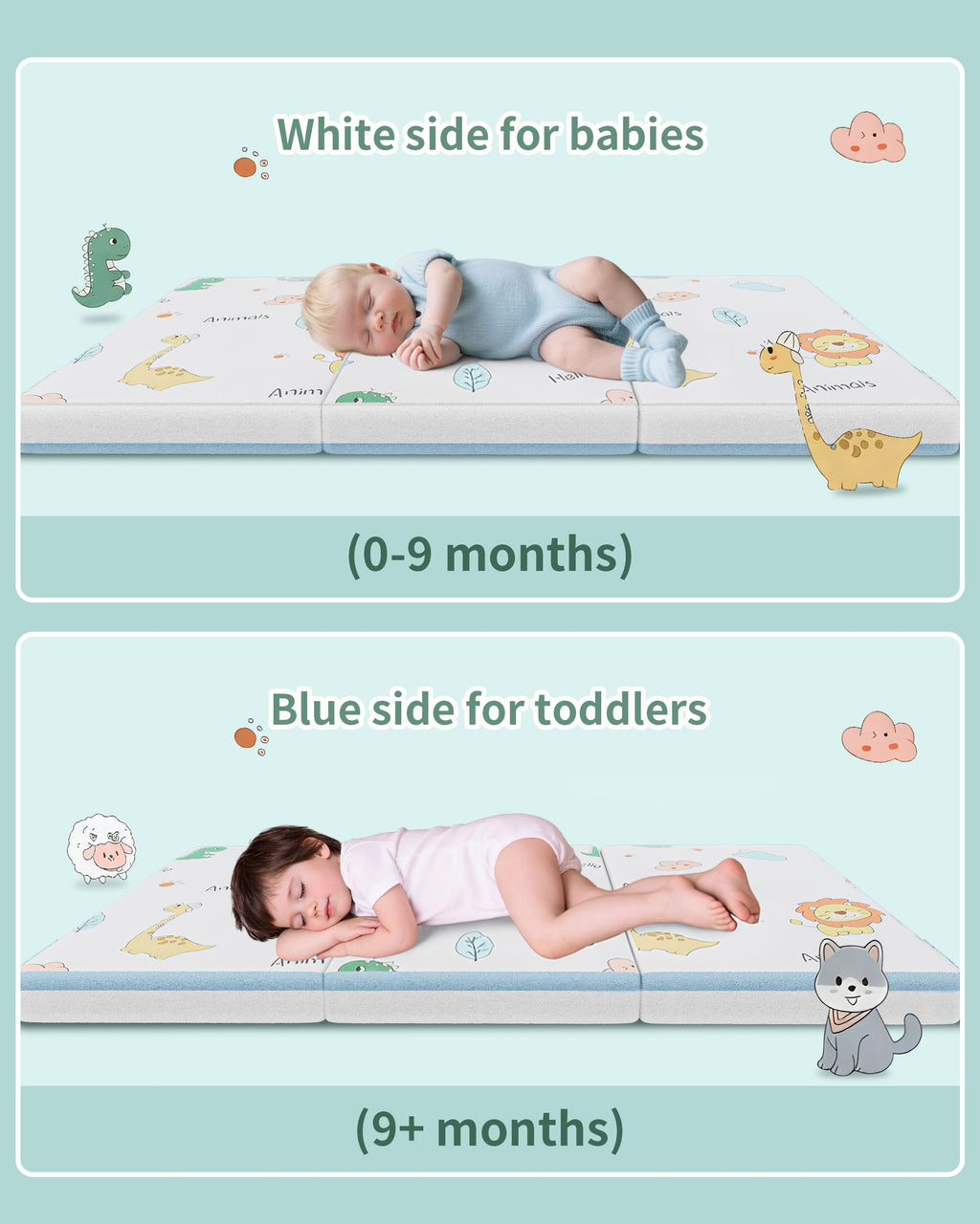Trifold Pack and Play Mattress 38"x26" L996837