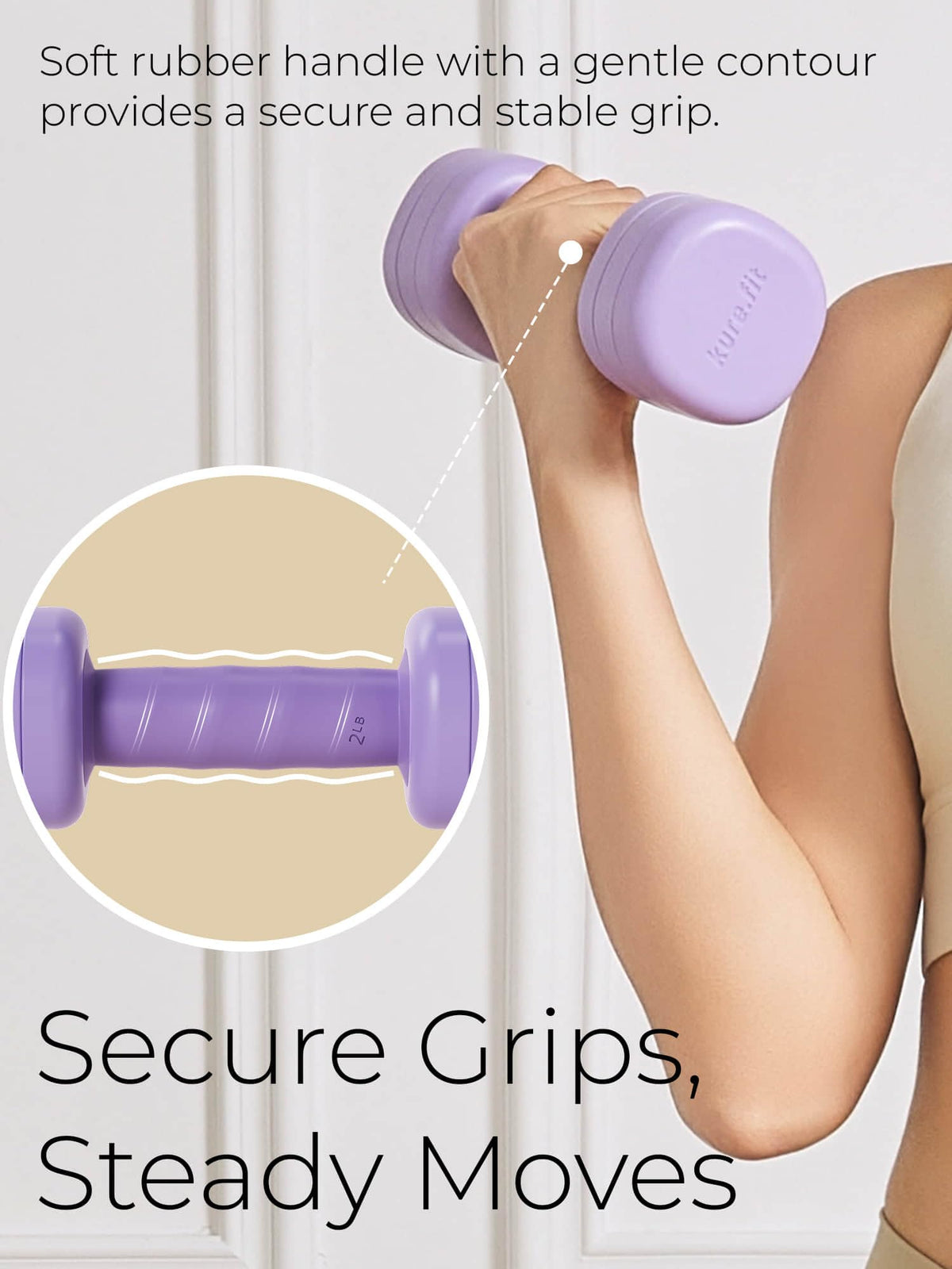 Adjustable Dumbbell Set 2LB 3LB 4LB 5LB H651207