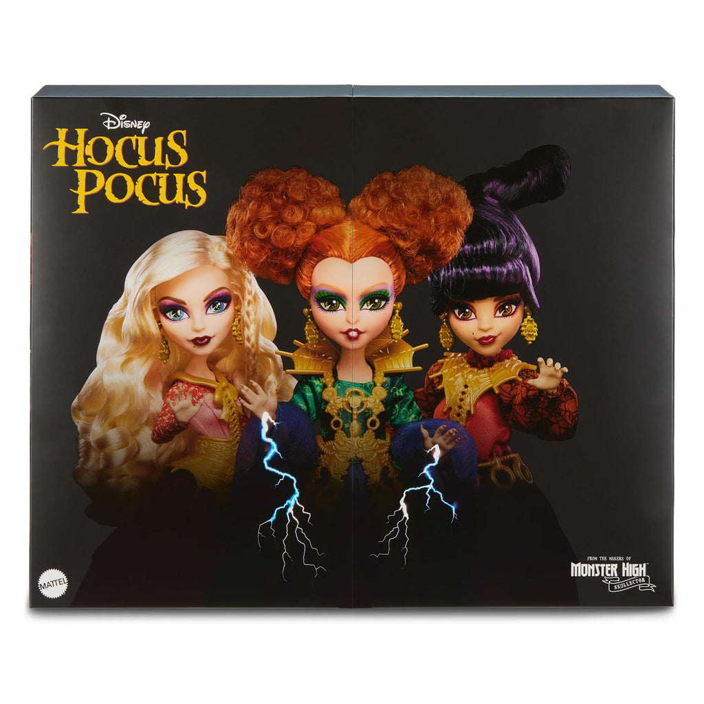 Dolls Set with Articulated Figures, Witchy Dresses, and Accessories V572426