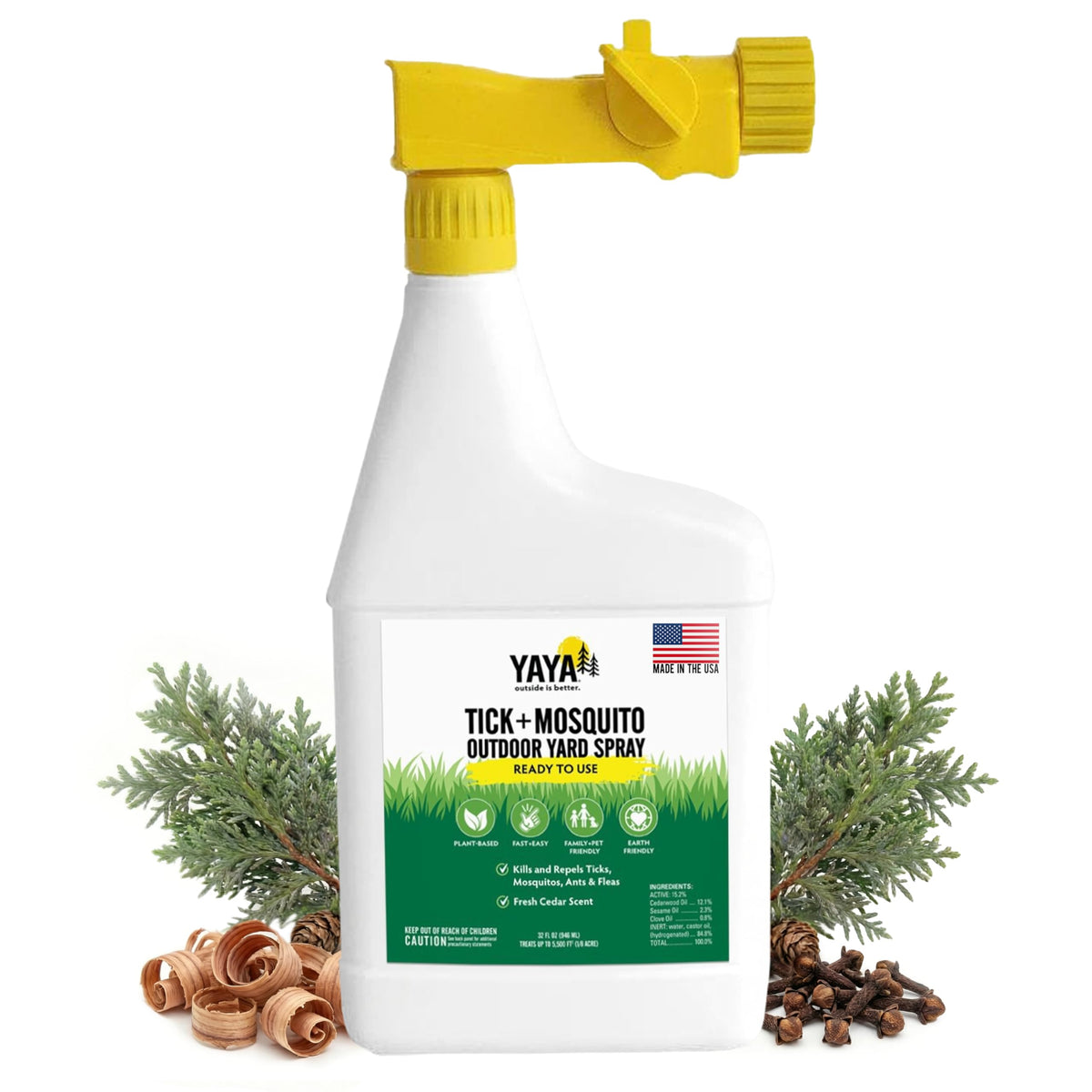 Tick + Mosquito Killer Yard Spray 32 oz N42334