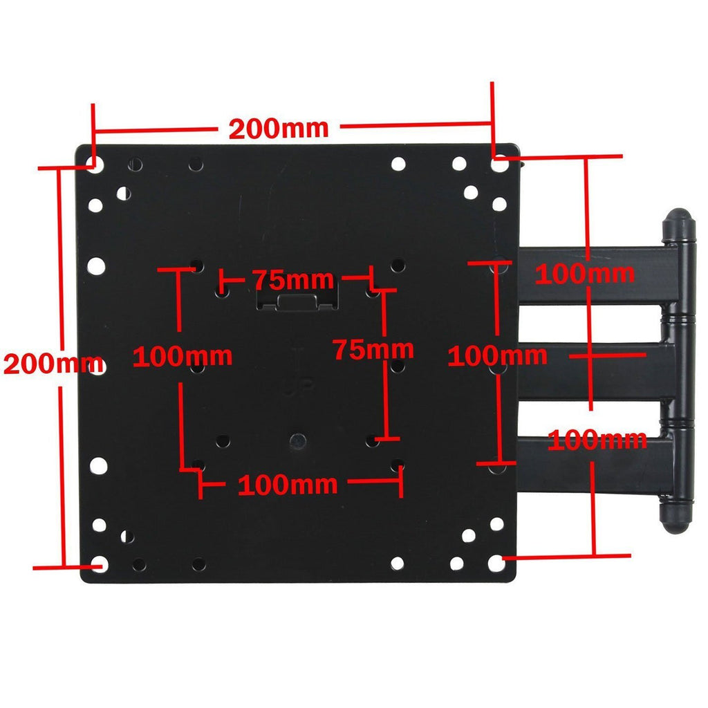 Single Stud Swing Arm TV Wall Mount W104258