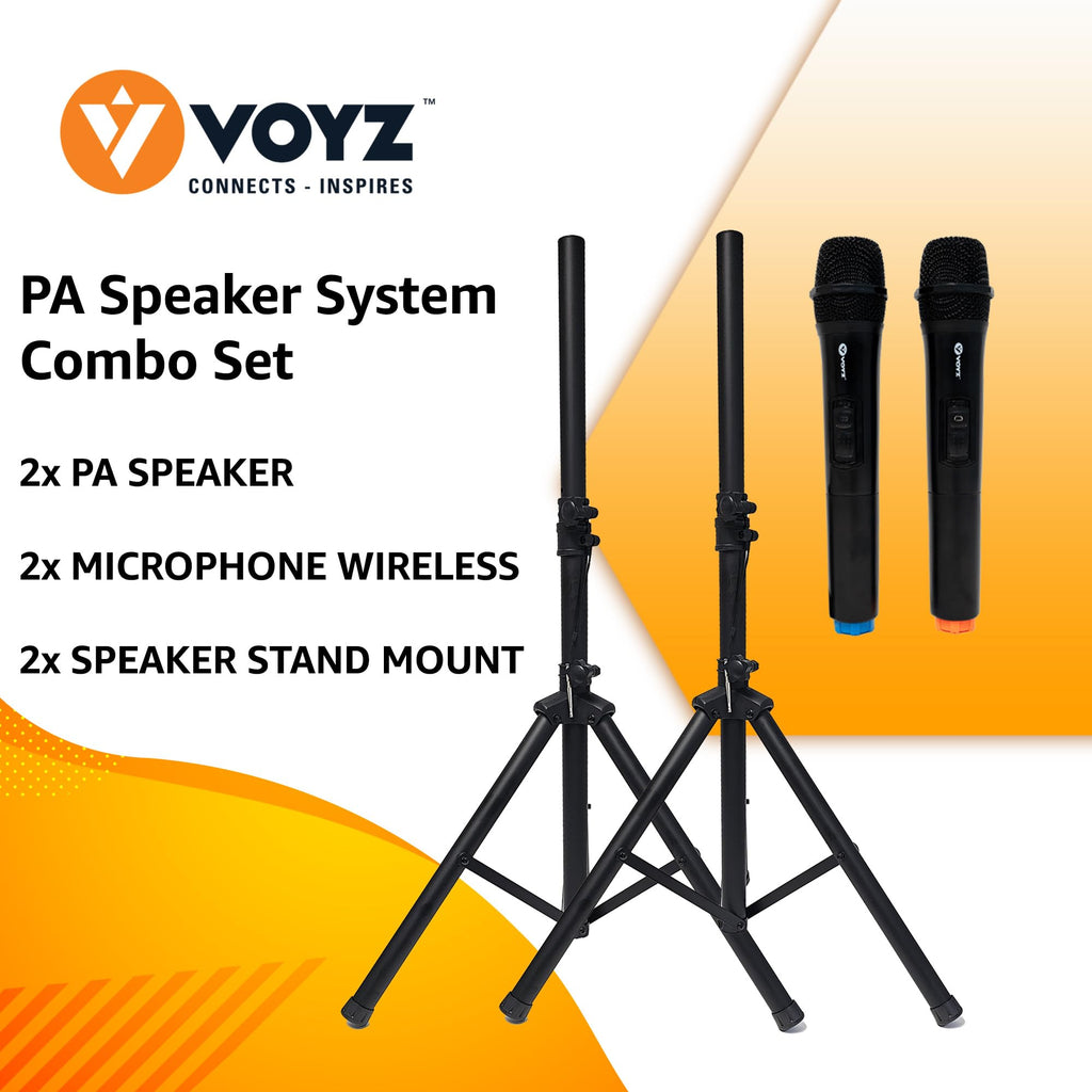 15" 2000 Watt 2-Way Powered PA Speaker System R5829