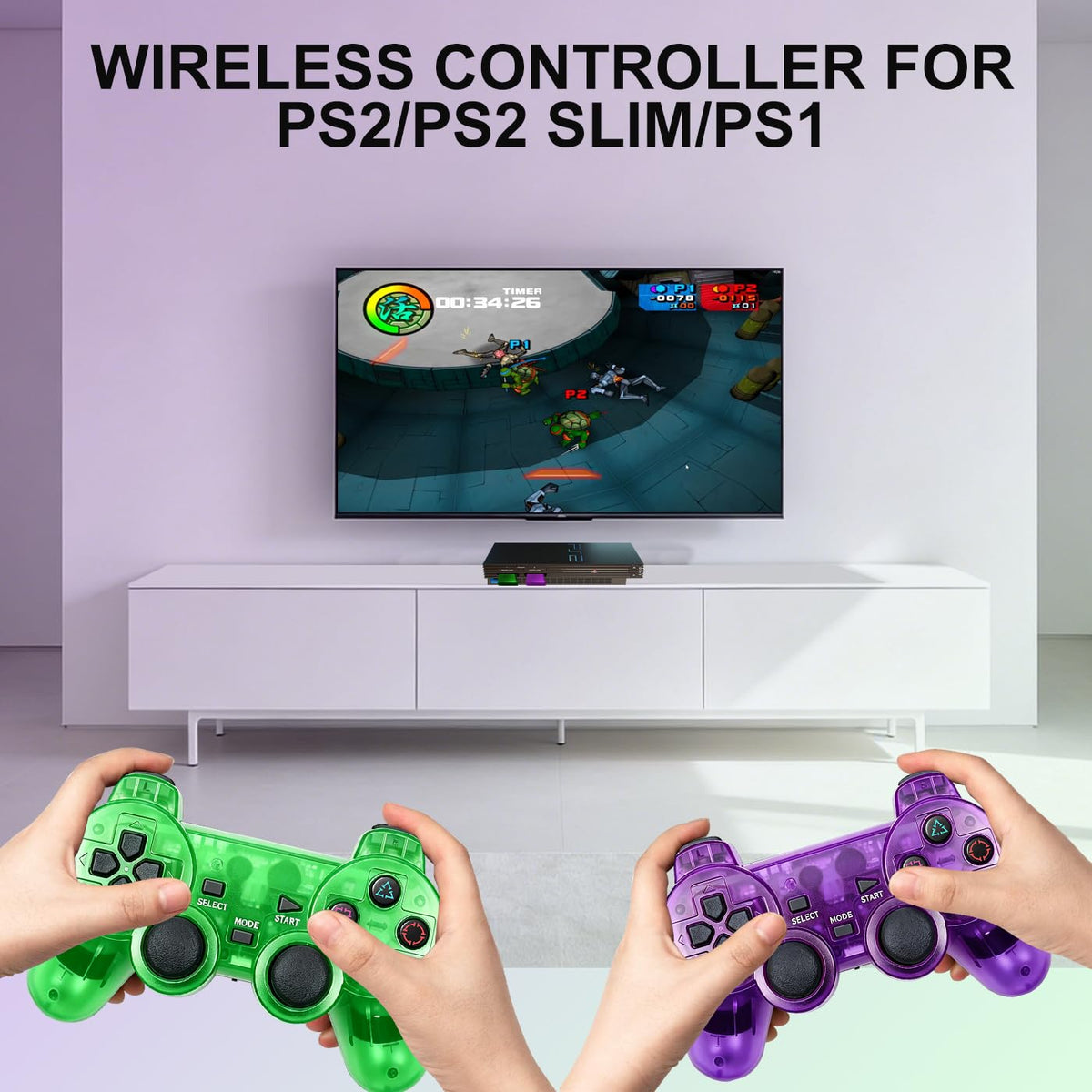 2 Packs Wireless Controller R90068