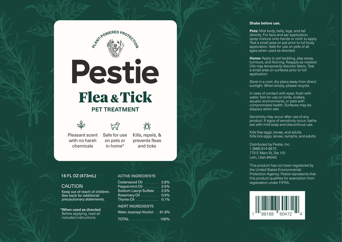 Flea & Tick Treatment for Pets U8082