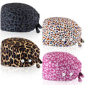 4 Pcs Nurse Scrub Caps J685