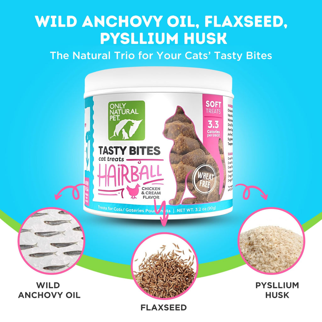 Chicken and Liver Flavor Soft Chews for Cats 60 Count O562