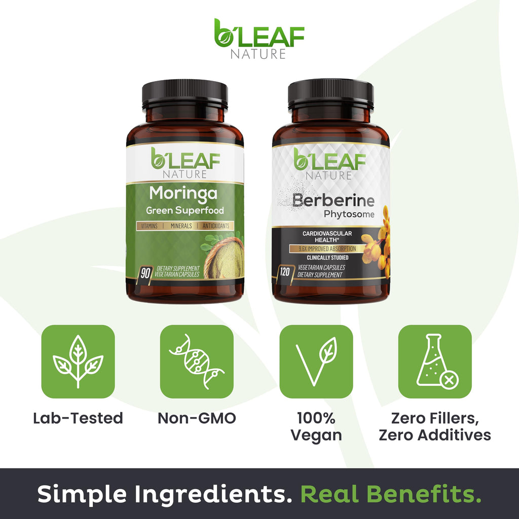 Moringa & Berberine 1100mg Capsules X2545