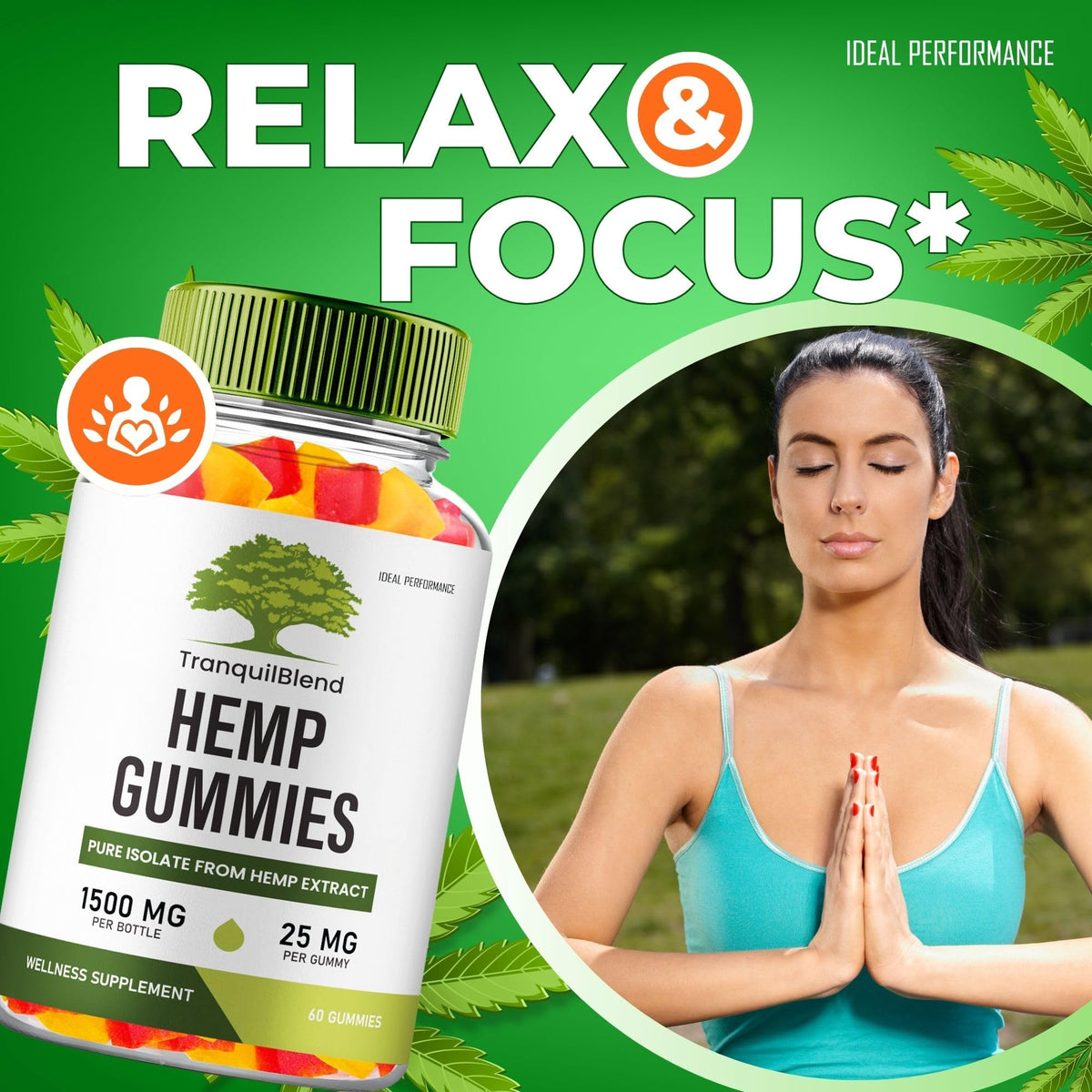 Hemp Gummies with Hemp Seeds Organic Extract 3 Pack V32984