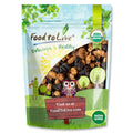 Organic Dried White and Black Mulberry Mix, 8 Ounces Q115