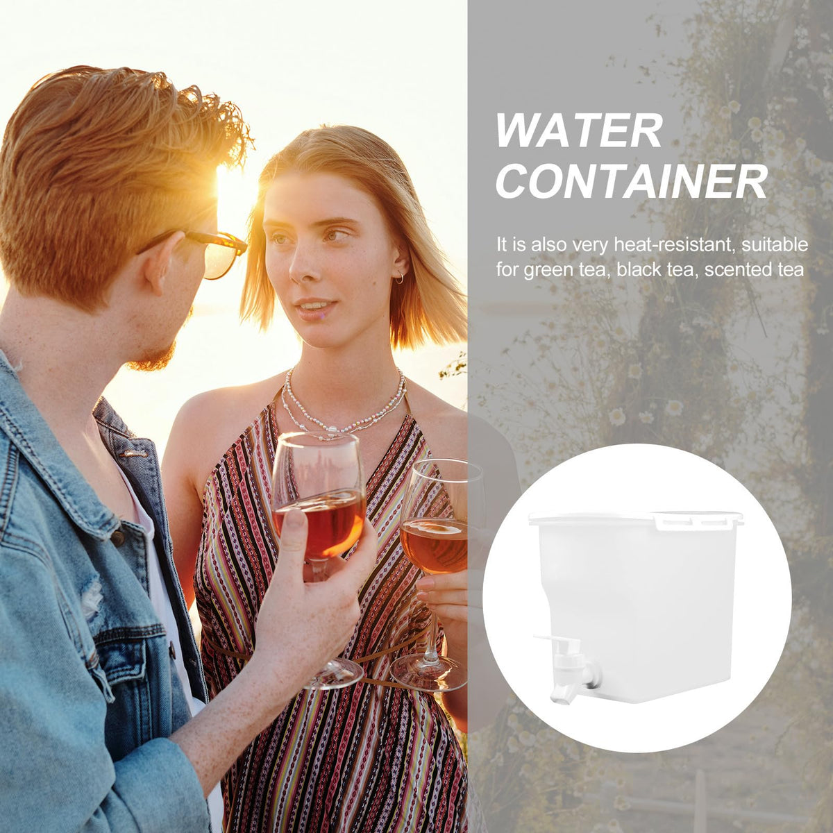 Water Jug with Faucet Y1230
