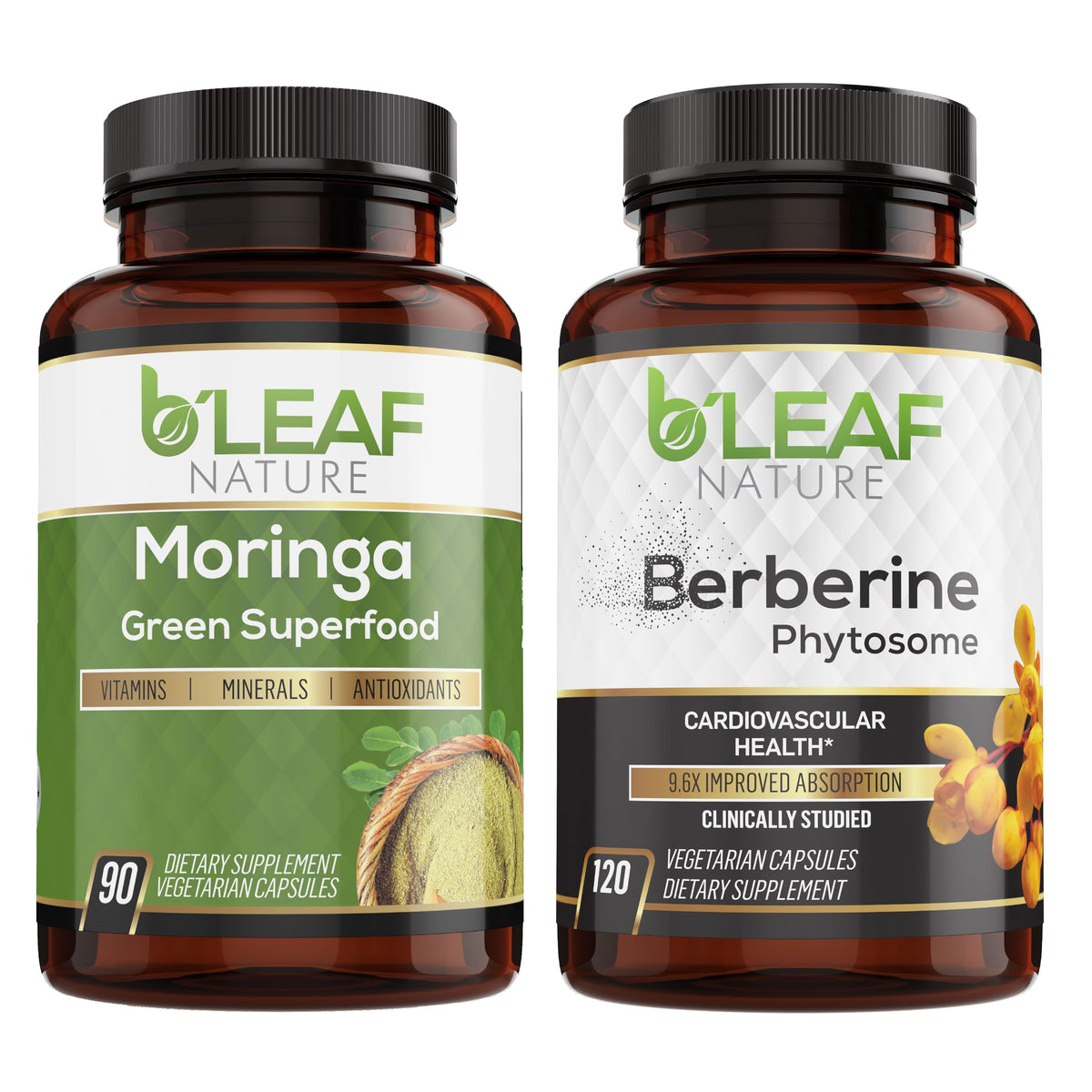 Moringa & Berberine 1100mg Capsules X2545