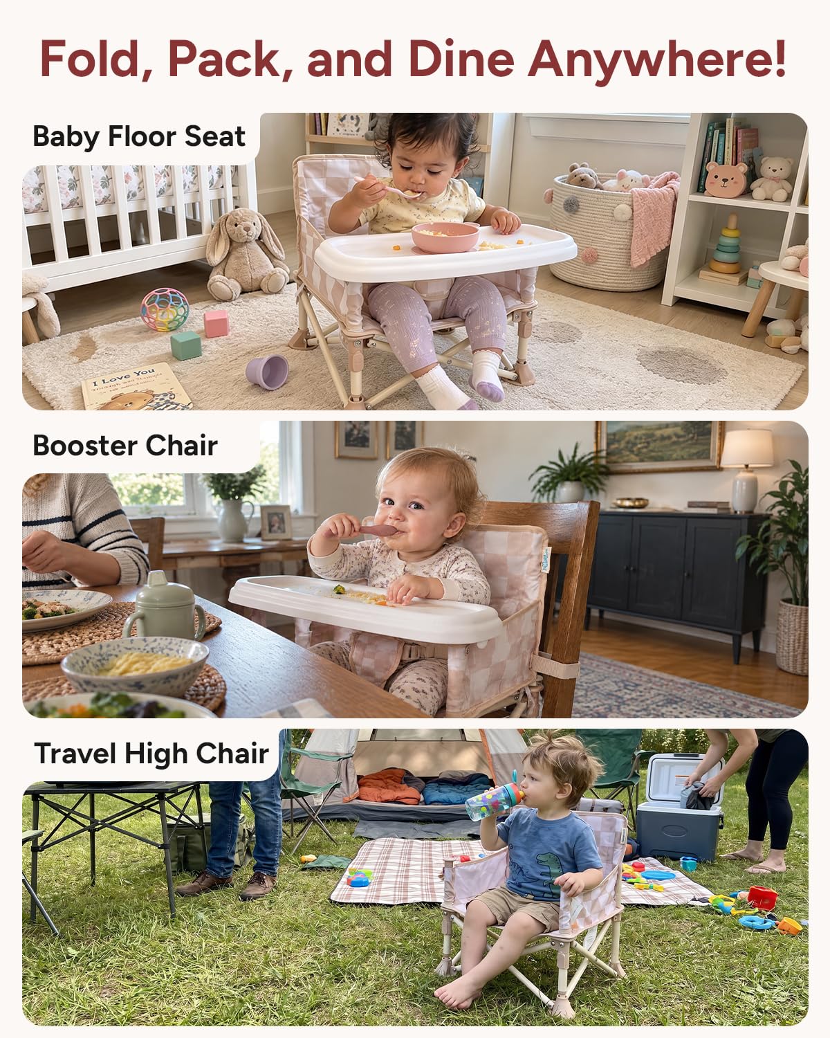 Portable Baby Chair W3975