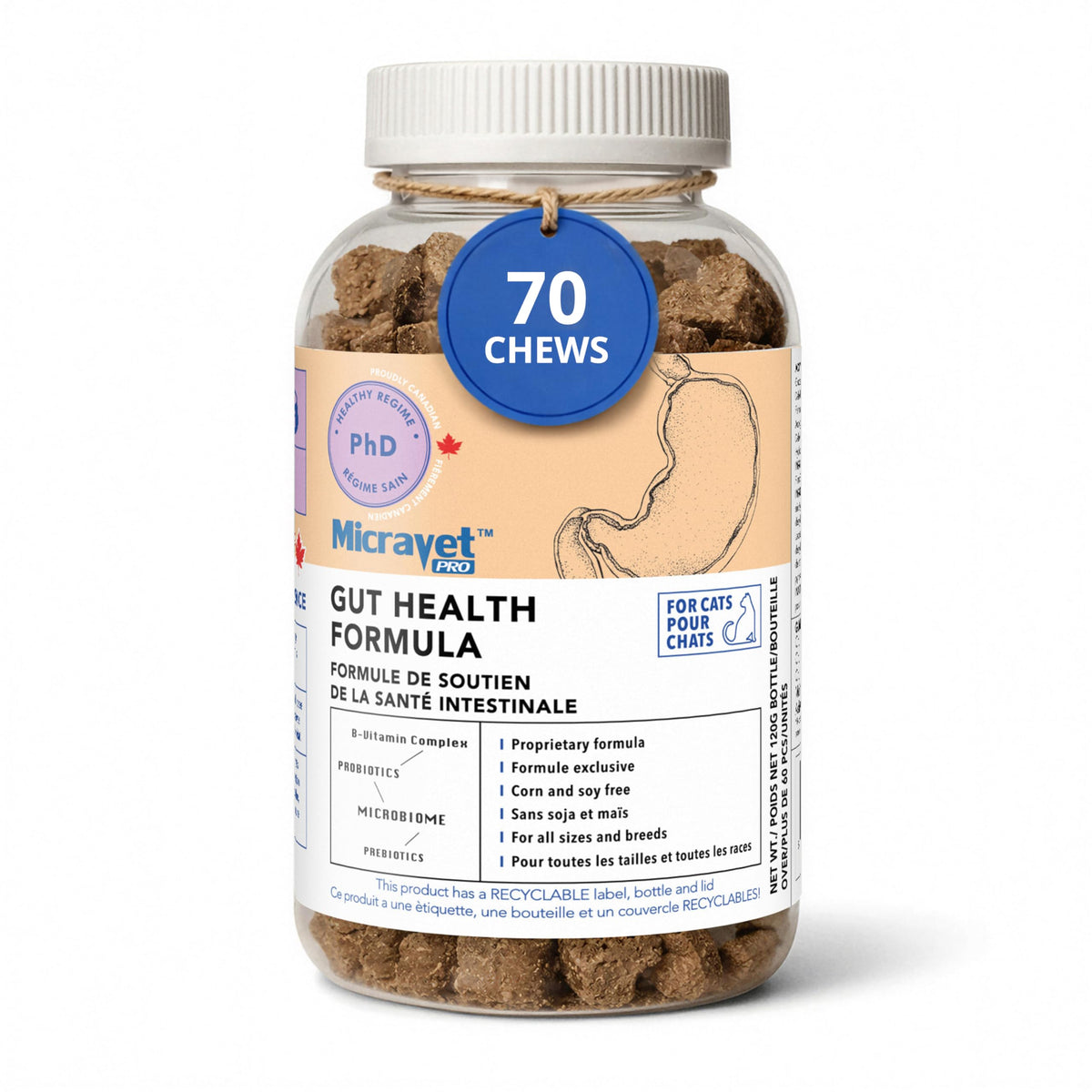 Probiotic Soft Chews for Cats Q7005