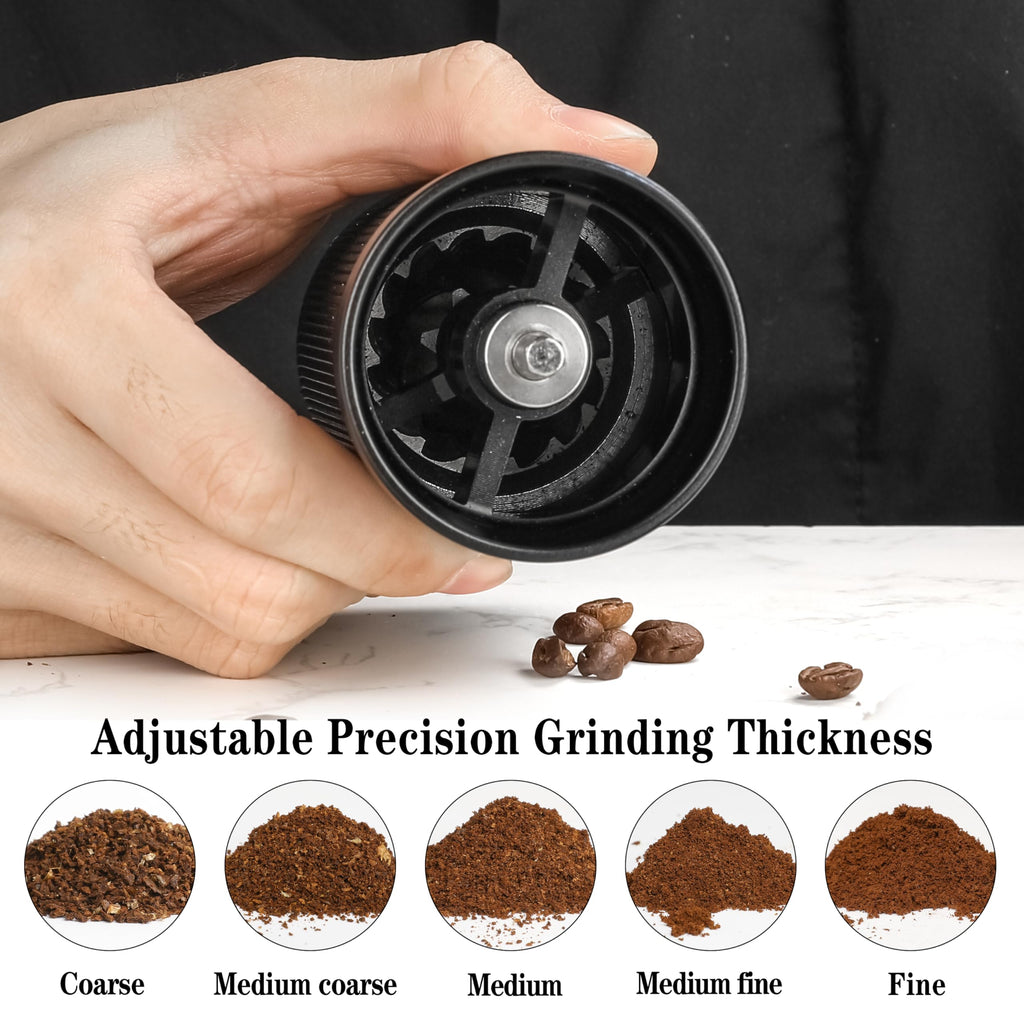 Manual Coffee Grinder with Stainless Steel Conical Burr P618314