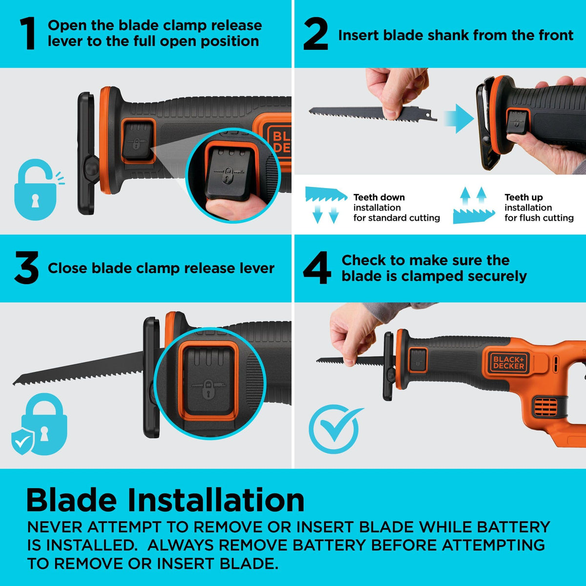 Cordless Reciprocating Saw Kit Y900