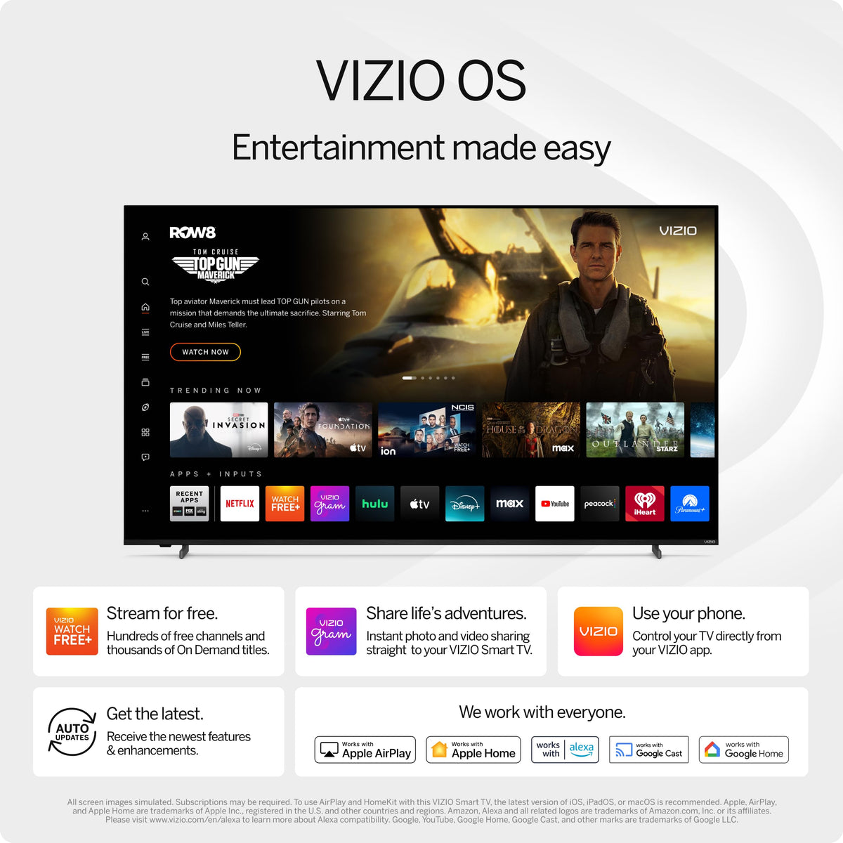 43-inch 4K QLED HDR Smart TV U1130