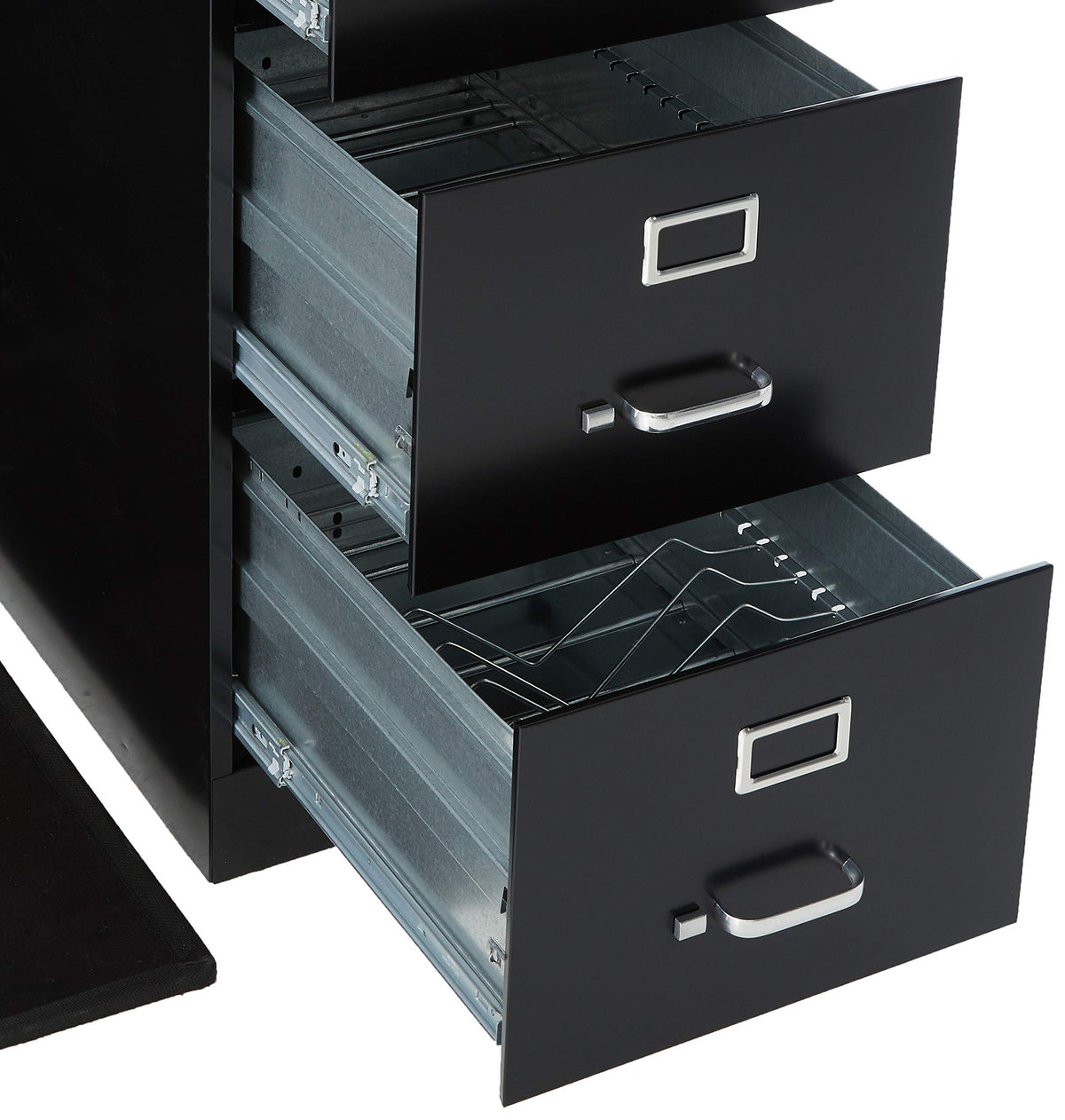 4 Drawer Vertical File Black F842235