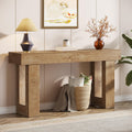 63-Inch Wooden Rectangular Console Table G70799