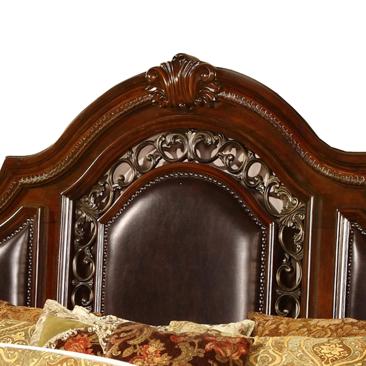 Cherry California King Wood Bed Frame P276