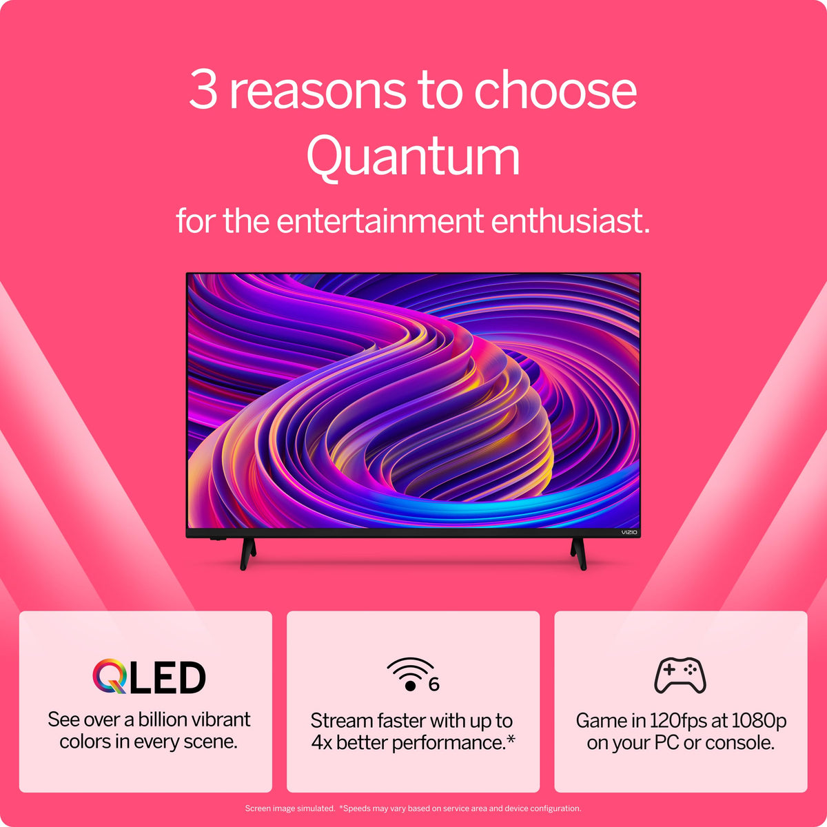43-inch 4K QLED HDR Smart TV U1130