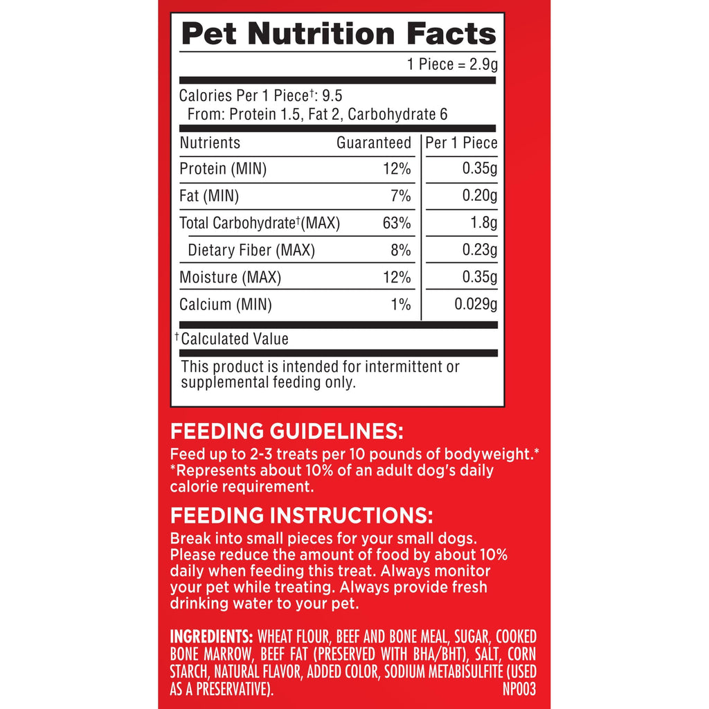 Small Dog Treats with Real Bone Marrow, 40 Oz. O94842