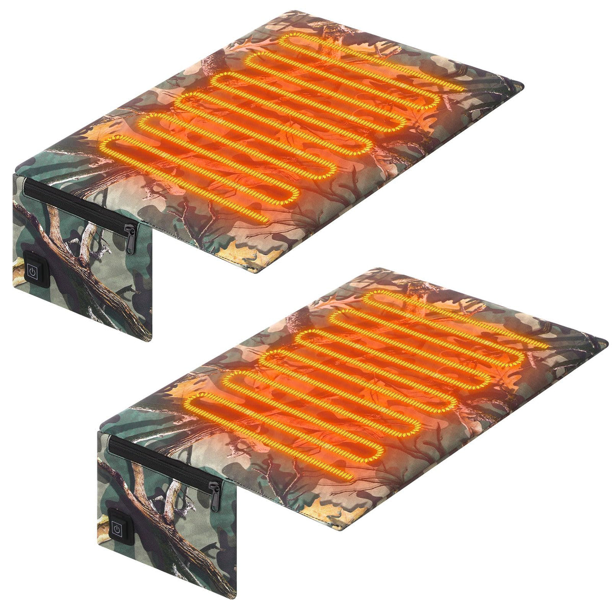 2 Pcs Heated Hunting Seat Cushion Pad S75056