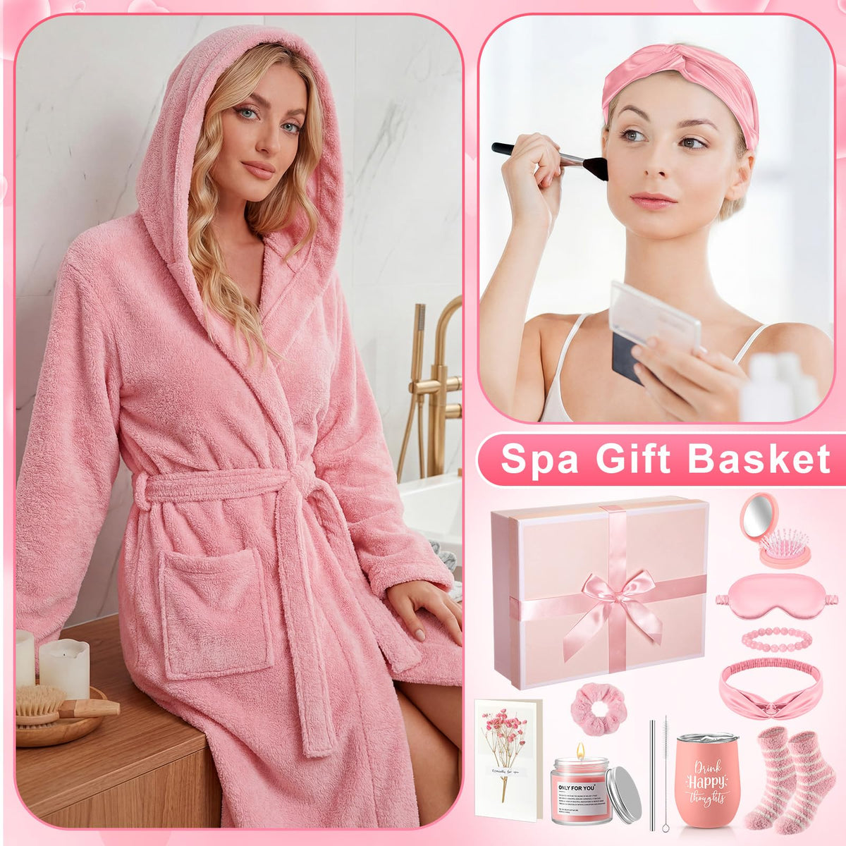 11 Pcs Spa Gift Baskets B498528