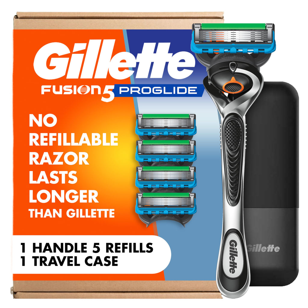 5-Blade Razor with Travel Case L540496
