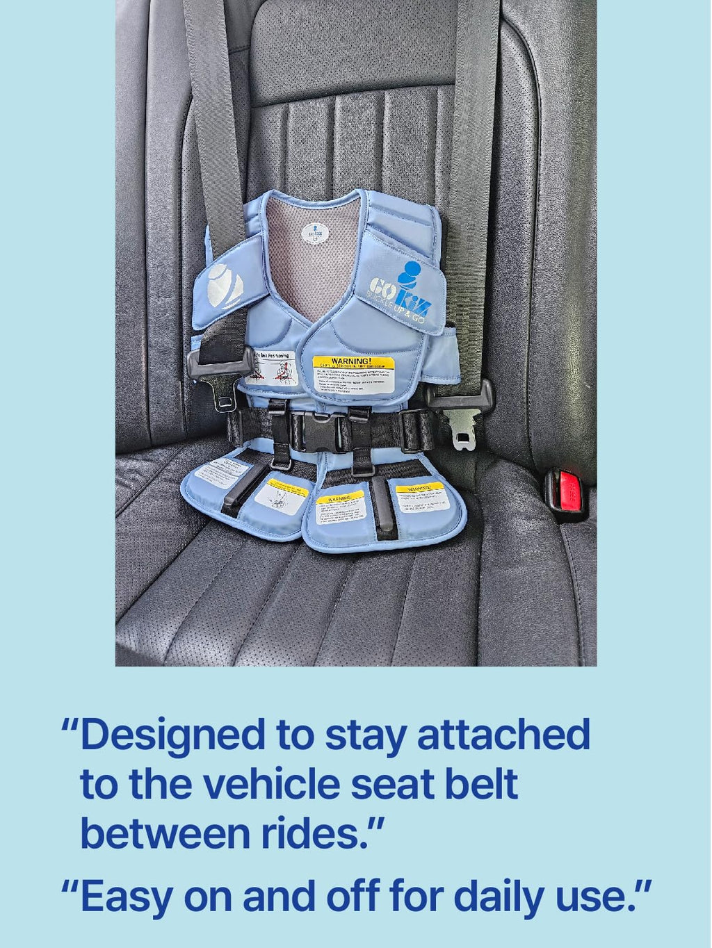 Lightweight Portable Child Restraint Vest S445098