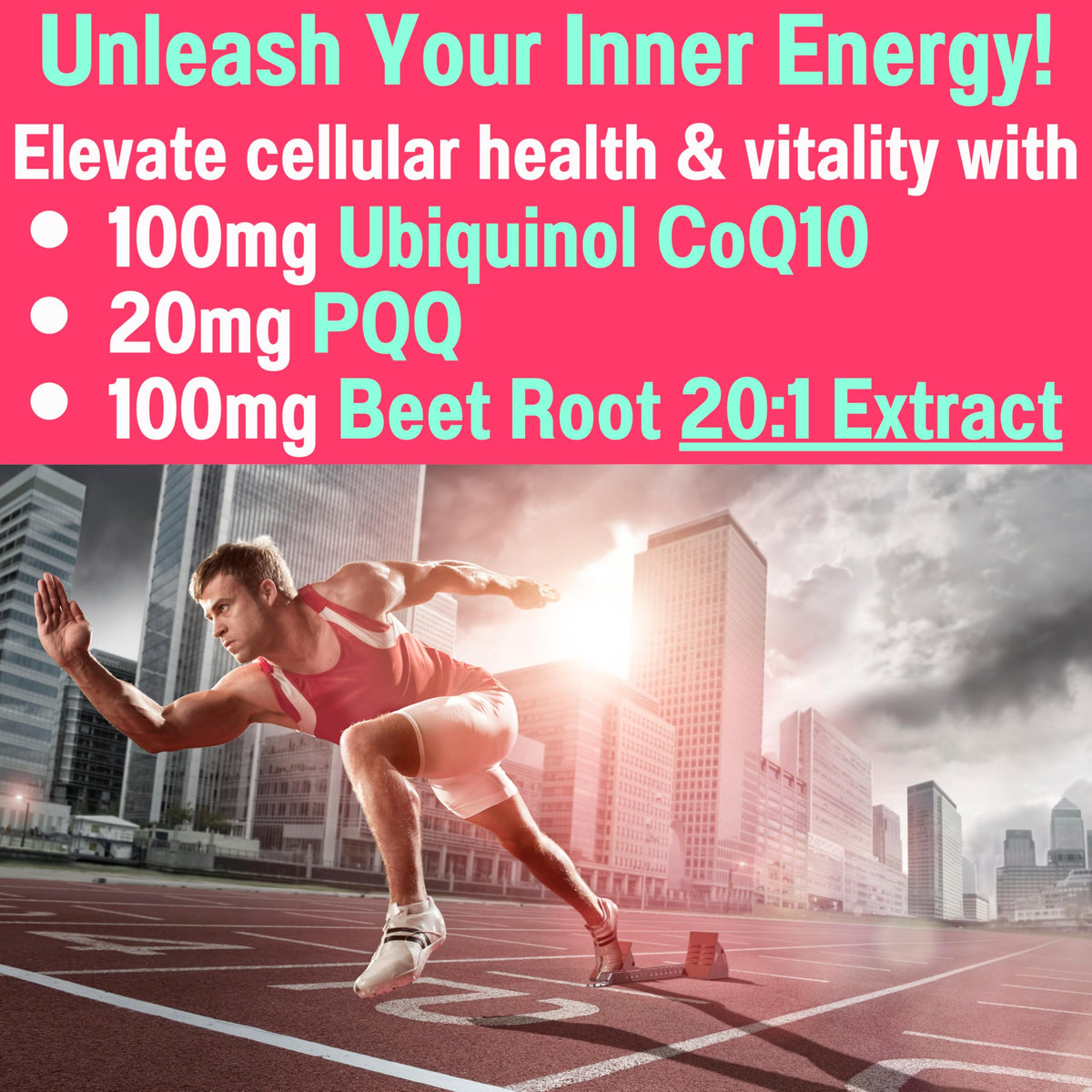 Ubiquinol CoQ10 PQQ Astaxanthin Beets Gummies M275807