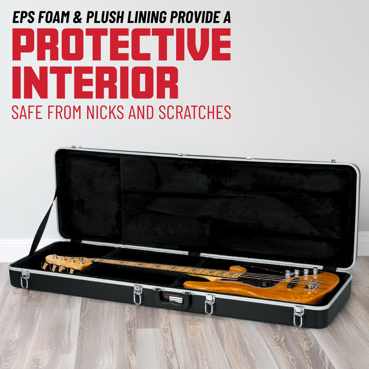 ABS Molded Guitar Case for Electric Bass Guitars F595320