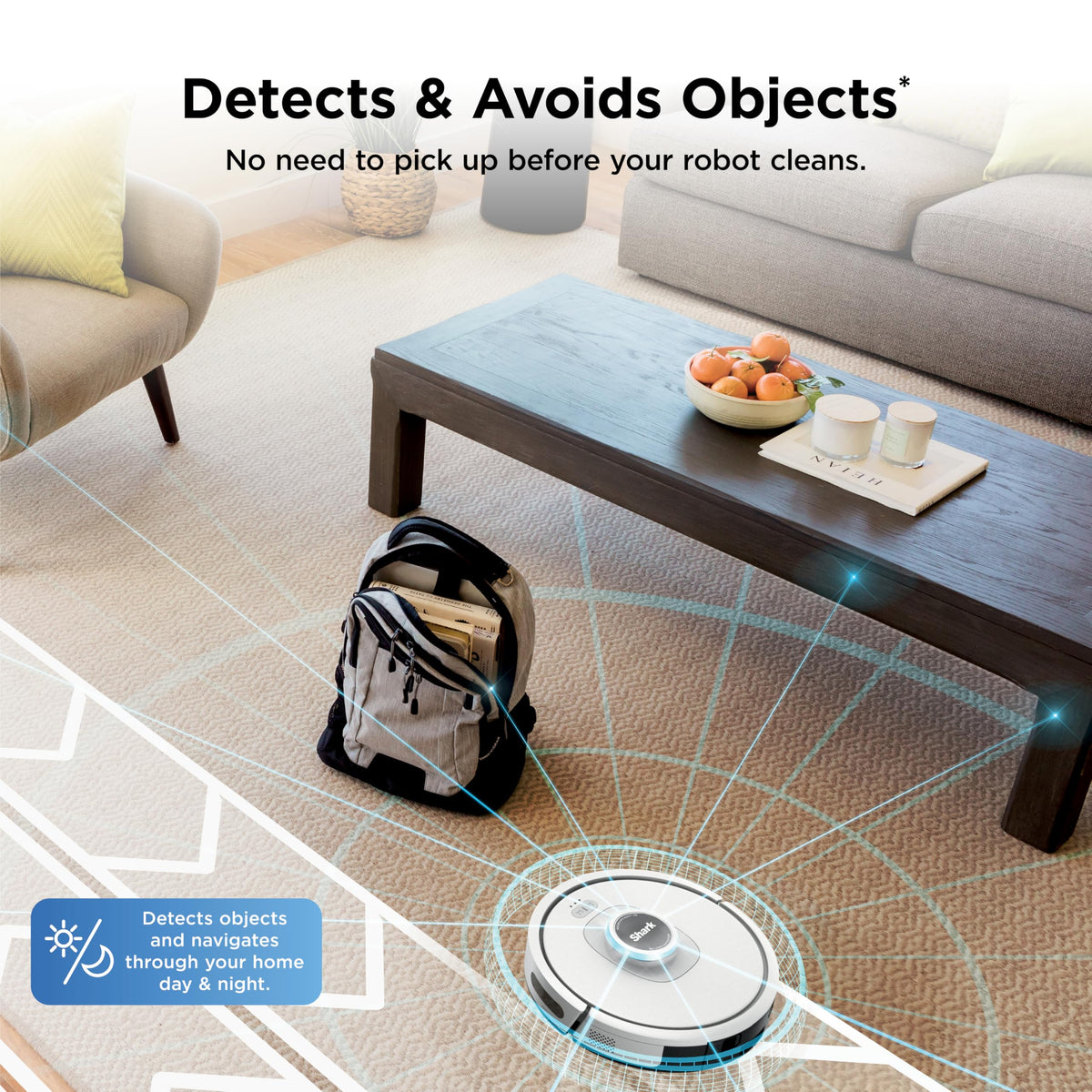 Black/Silver Robot Vacuum Y873698