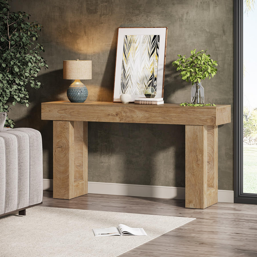 63-Inch Wooden Rectangular Console Table G70799