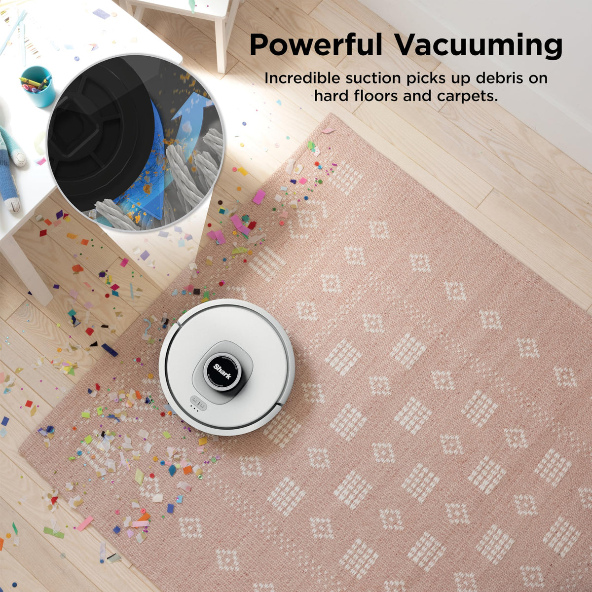 Black/Silver Robot Vacuum Y873698