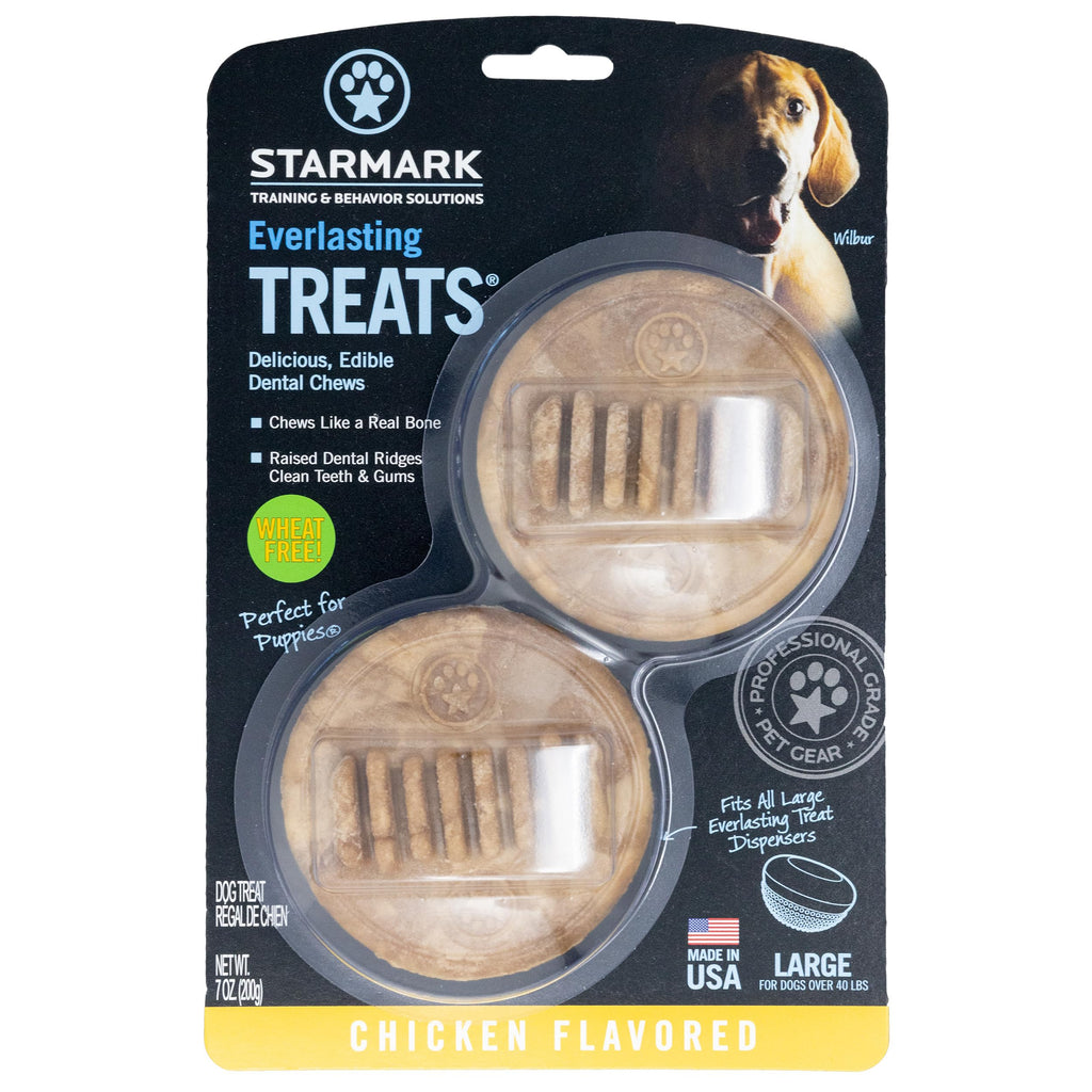 Large Chicken Flavored Dental Chews E594612